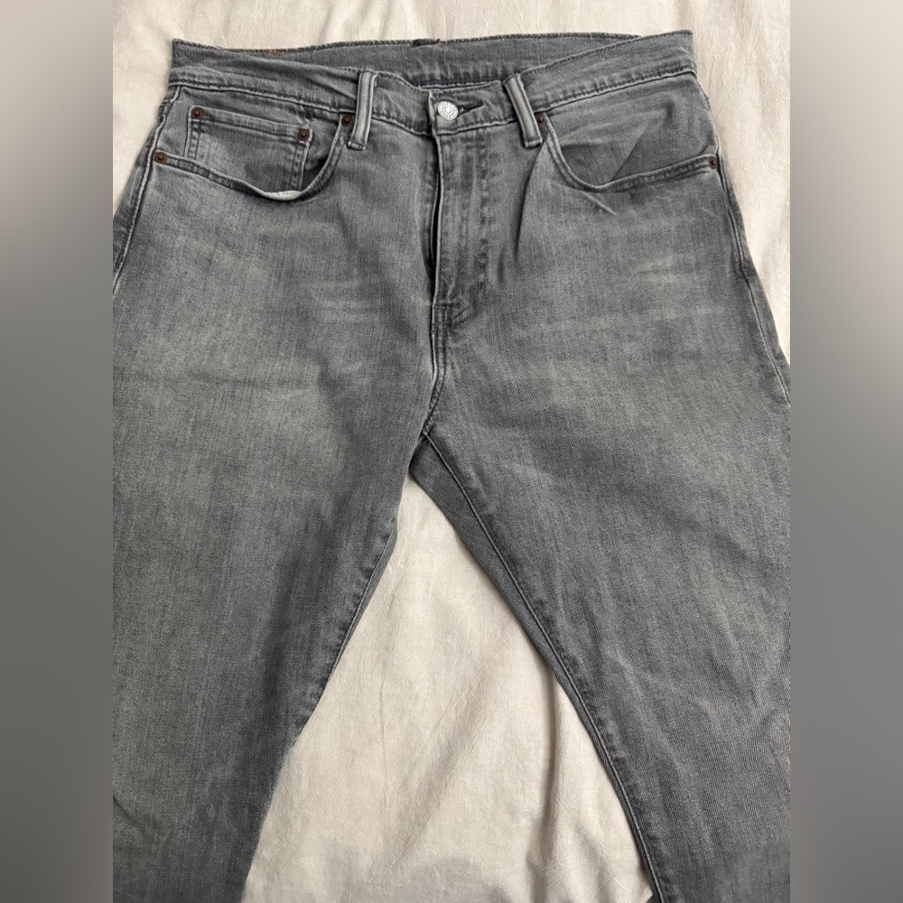 Levi's Slim Jeans Light Gray Wash